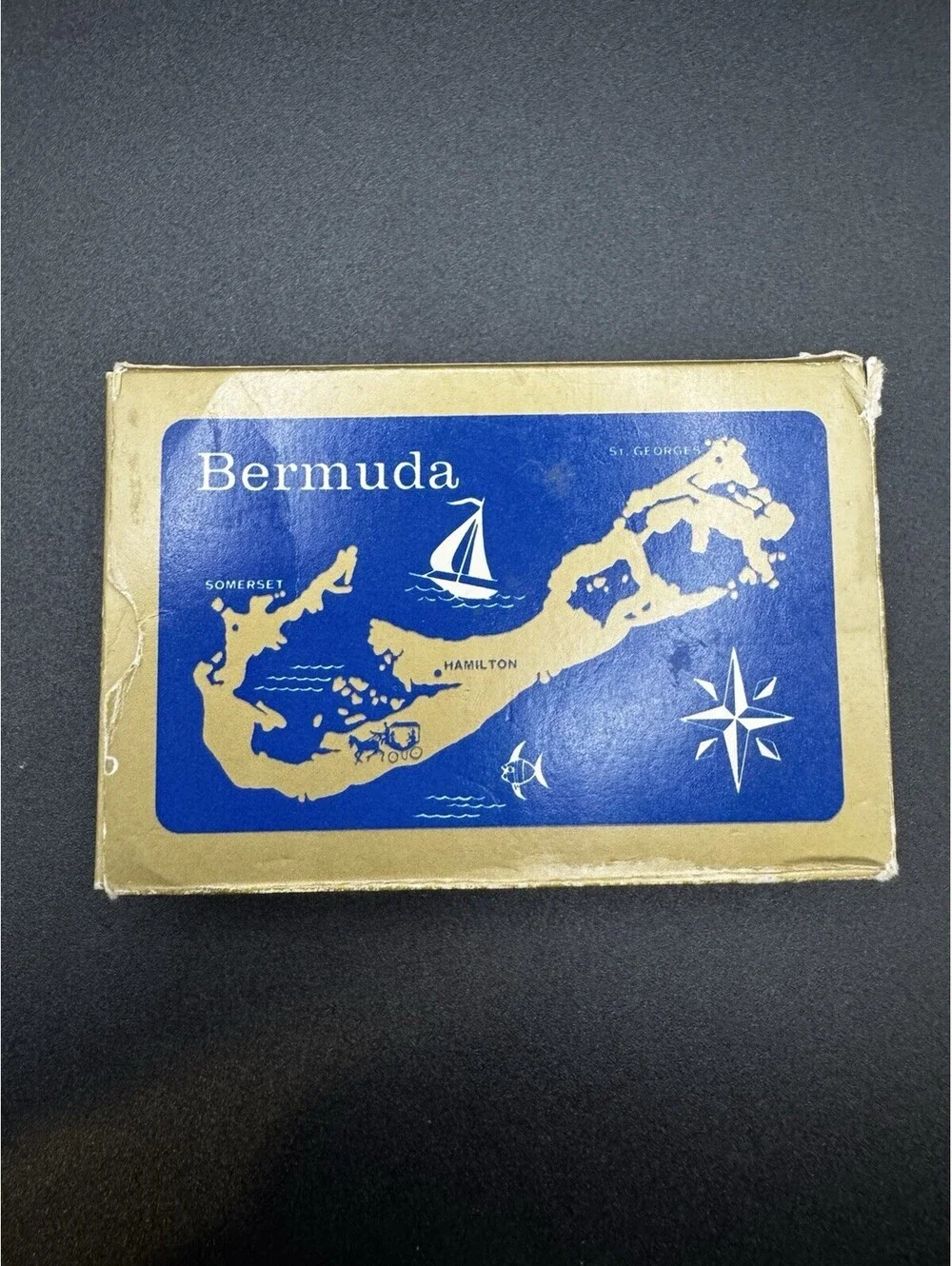 Vintage Bermuda Souvenir Playing Cards